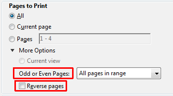 Adobe pdf reverse page order