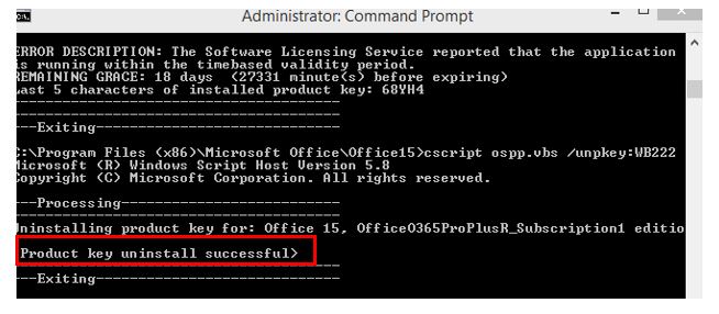 Reset Windows Activation Command Line